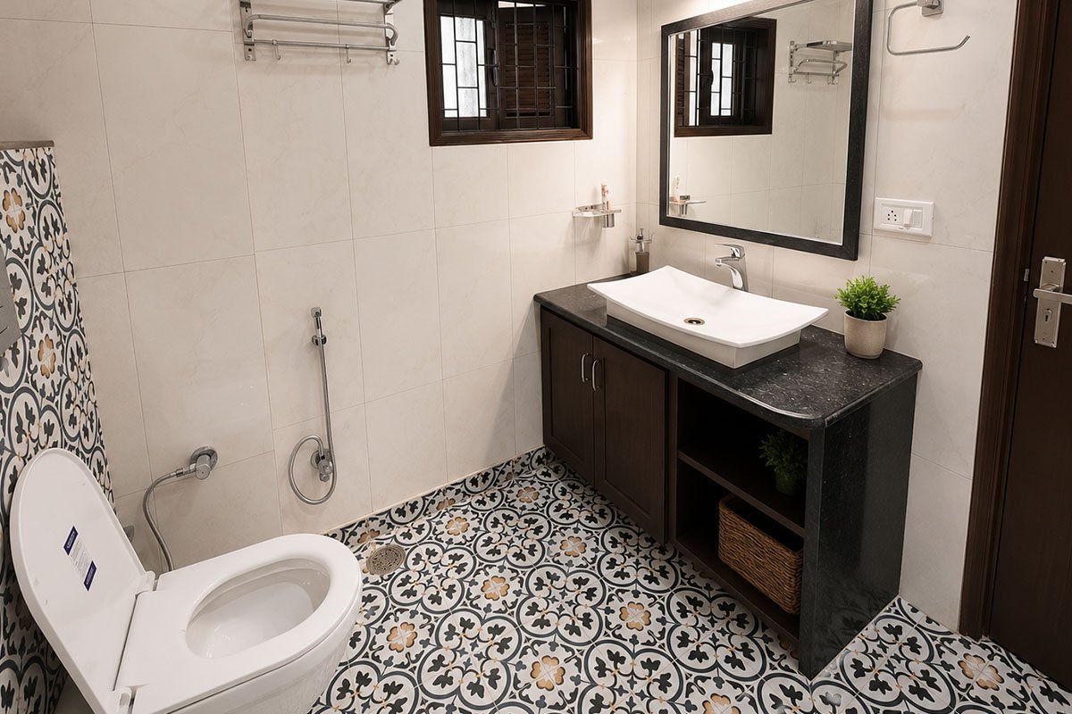 Attached Bathroom PG